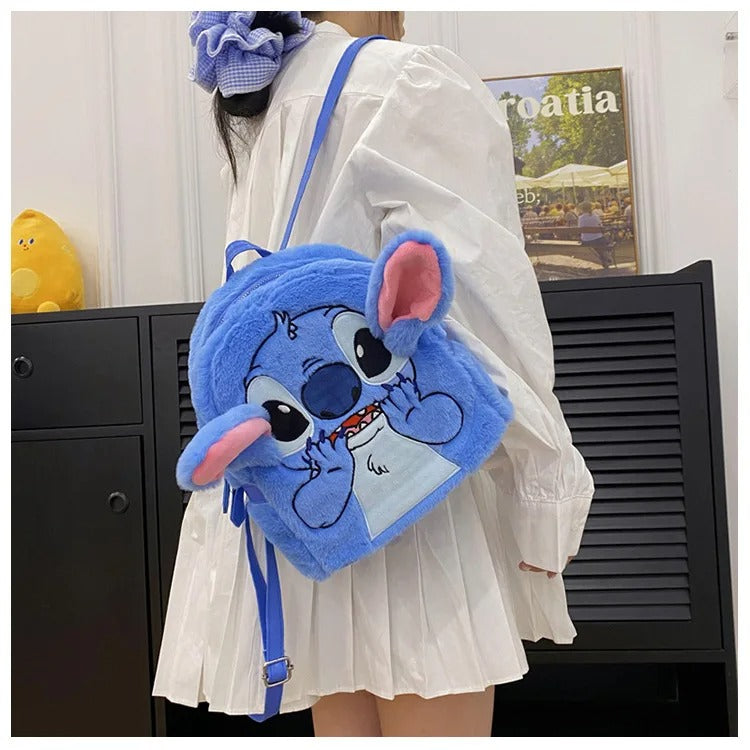 Disney Stitch Plush Backpack